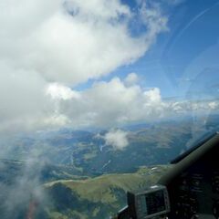 Flugwegposition um 12:04:00: Aufgenommen in der Nähe von Gemeinde Bramberg am Wildkogel, Österreich in 2553 Meter